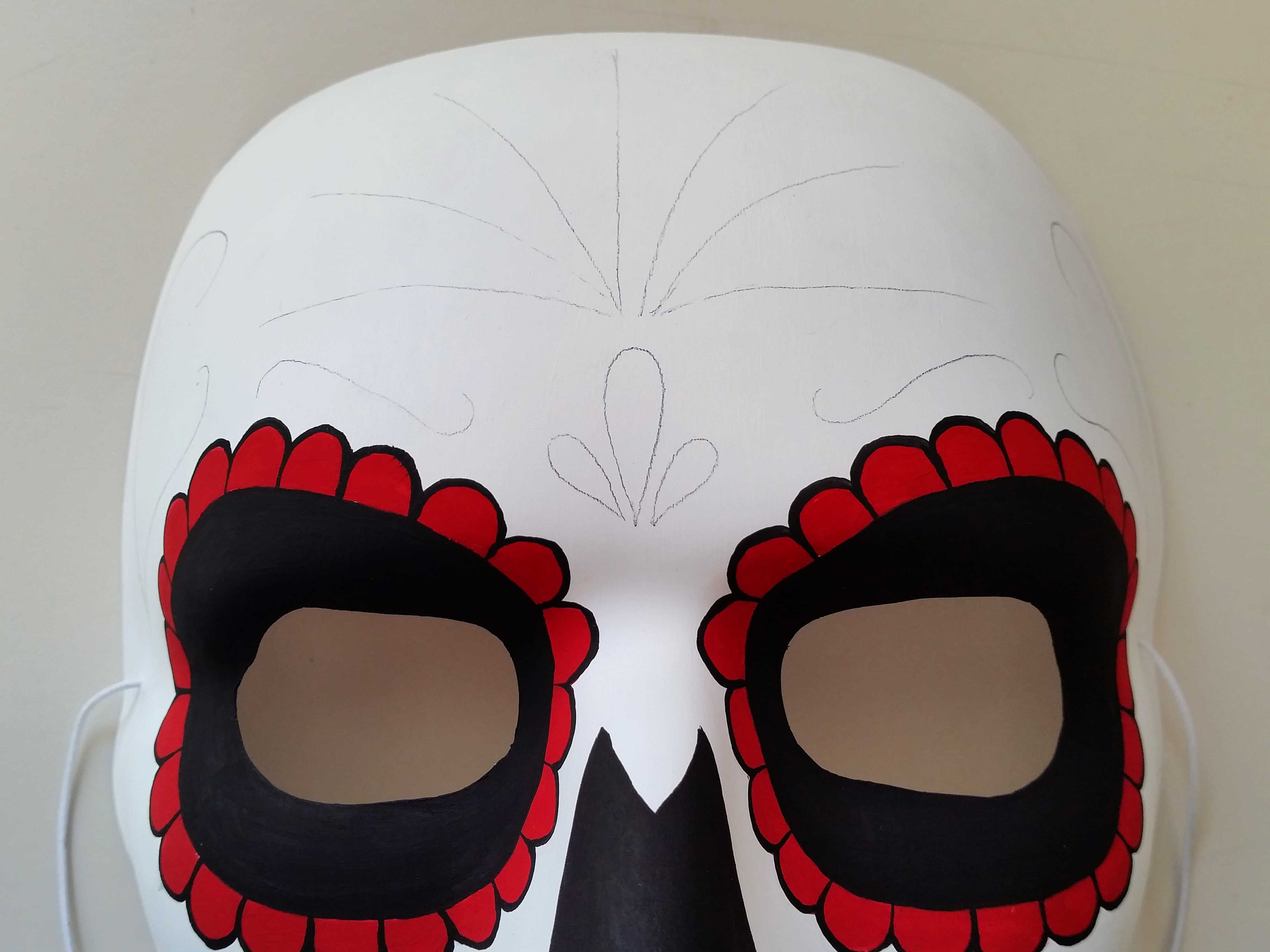 Maschera Bianca da decorare