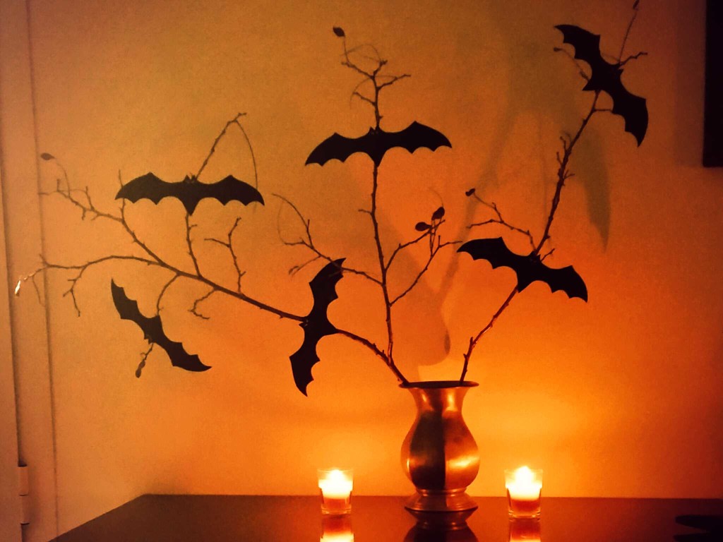 decorare la casa con pipistrelli fai da te
